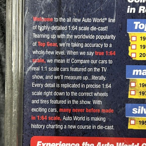 Auto World Top Gear 2011 Callaway White Corvette 1:64 Diecast Preowned New - Picture 6 of 6